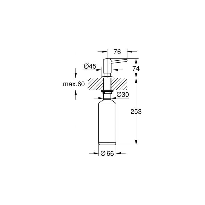 Grohe Contemporary dozownik mydła chrom - sanitbuy.pl