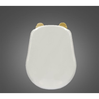 Mechanizm spłukujący z dźwignią Kerasan Retro gold- sanitbuy.pl