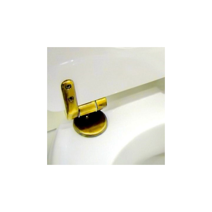 Mechanizm spłukujący z dźwignią Kerasan Retro gold- sanitbuy.pl