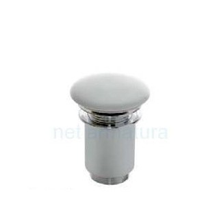 Korek ceramiczny klik-klak Scarabeo biały- sanitbuy.pl