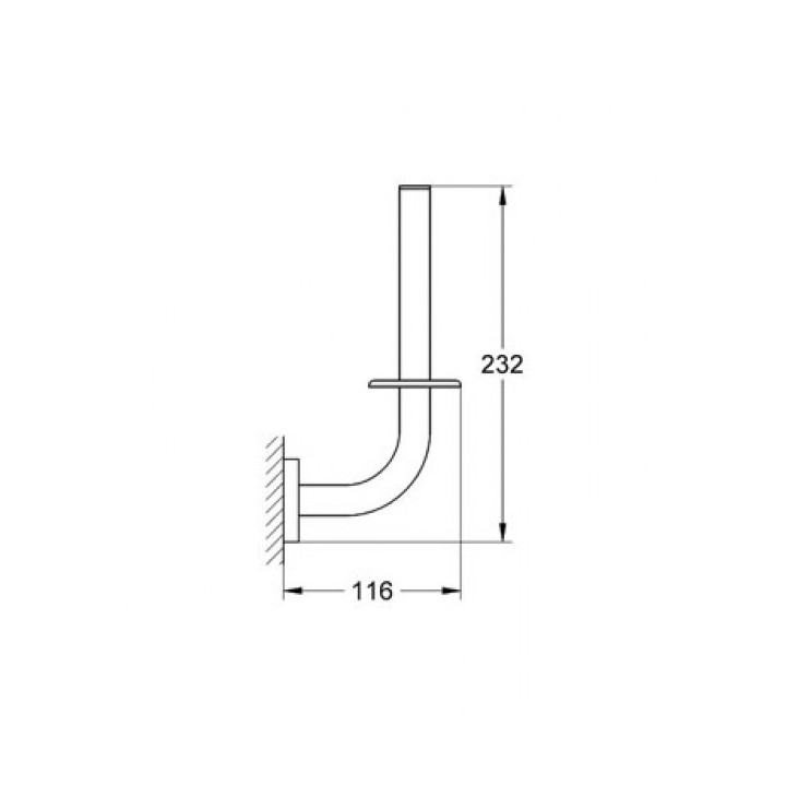 Uchwyt do papieru zapasowego Grohe. Essentials chrom - sanitbuy.pl