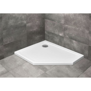 Brodzik pięciokątny lewy Radaway Doros PT E 100x80cm biały- sanitbuy.pl