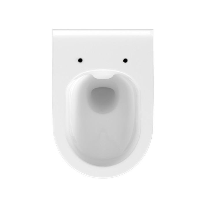 Miska zawieszana Cersanit Crea Cleanon owalna, biała- sanitbuy.pl