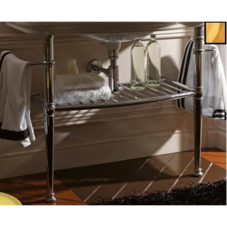 Nogi z półką 100 cm, Kerasan Retro złote- sanitbuy.pl