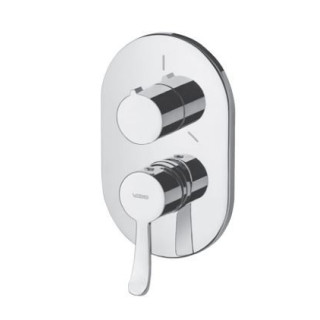 Bateria podtynkowa Vedo Cento drążek 3-odbiorniki chrom- sanitbuy.pl