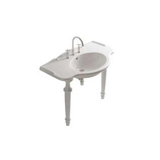 Noga ceramiczna do umywalki Globo Paestum - sanitbuy.pl