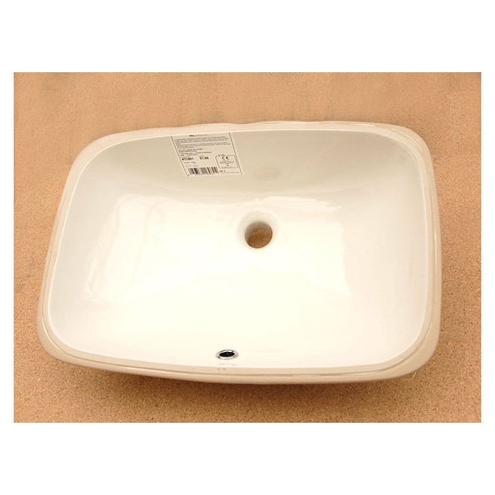 Umywalka podblatowa Artceram Nettuno 55x37,5 cm, biała- sanitbuy.pl