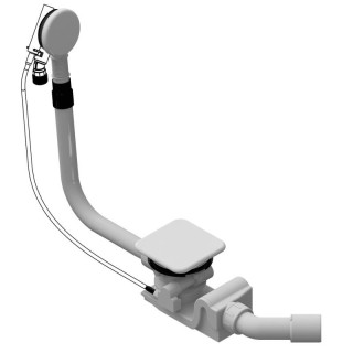 Specjalny zestaw Kaldewei Conoduo KA4080 odpływowo-przelewowy, biały- sanitbuy.pl