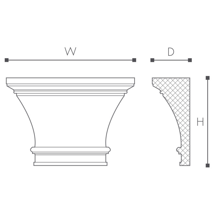 Pilaster głowica NMC Arstyl 224x330- sanitbuy.pl