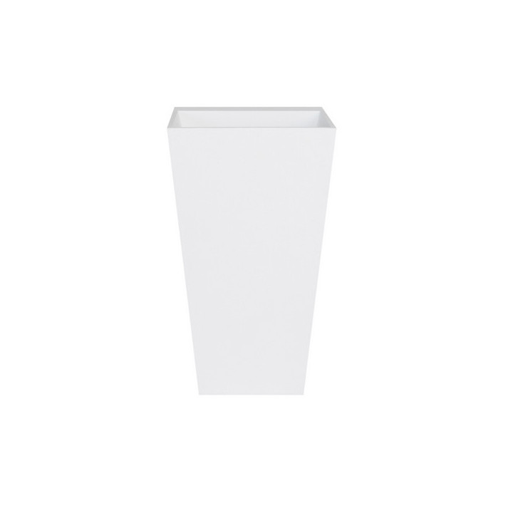 Umywalka Besco Vera wolnostojąca 40x50x85cm, biała- sanitbuy.pl