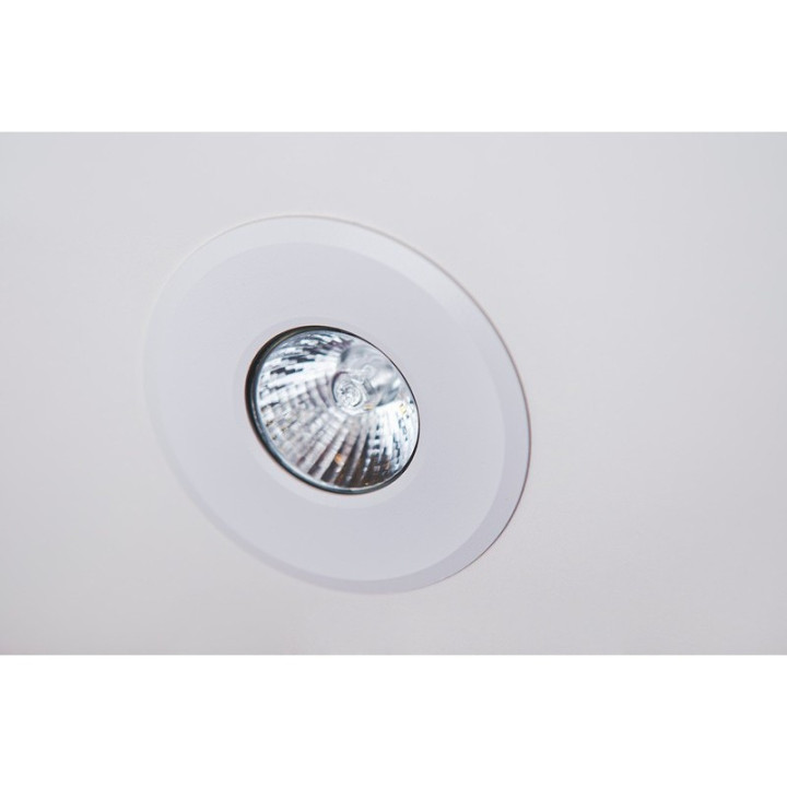 Lampa wewnętrzna wpustowa/oczko Azzardo Oscar IP44 WH biała - sanitbuy.pl