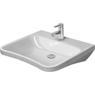 Umywalka Duravit DuraStyle Vital Med bez przelewu z półką na baterię 65x57cm, biała- sanitbuy.pl