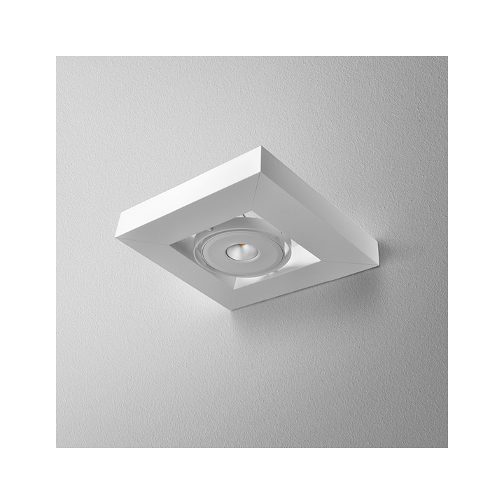 Kinkiet AQForm Cadra 111x2 QRLED, biały mat- sanitbuy.pl