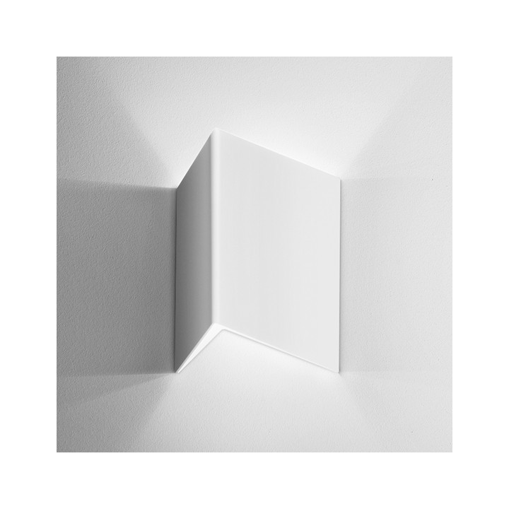 Kinkiet AQForm Camber square rift LED, biały mat- sanitbuy.pl