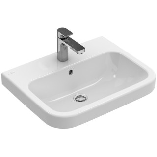 Umywalka Villeroy & Boch Omnia Architectura blatowa, 100x48,5 cm, Biały Alpin Ceramicplus, 1 lub 3 otworowa, z przelewem- sanitb