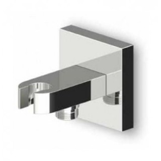 Zucchetti Isy uchwyt słuchawki, biały matowy, gofrowany- sanitbuy.pl