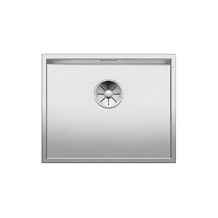 Zlewozmywak stalowy jednokomorowy Blanco Zerox 400-U 44x44 cm podwieszany bez korka automatycznego, stalowy - sanitbuy.pl