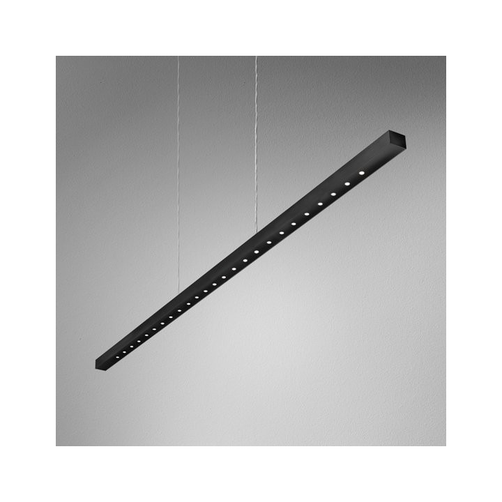 Lampa wisząca AQForm Lens Line zwieszana 118cm, czarny mat- sanitbuy.pl