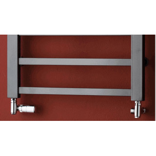 Zestaw zaworowy P.M.H. Danfoss RA-URX termostatyczny, kątowy, lewy - chrom- sanitbuy.pl