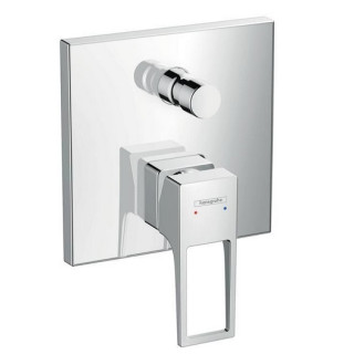 Bateria wannowa Hansgrohe Metropol jednouchwytowa z uchwytem loop podtynkowa z system zabezpieczającym, chrom- sanitbuy.pl