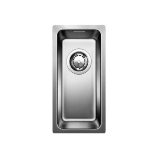 Zlewozmywak stalowy dwukomorowy Blanco Andano 400/400-IF/A 86,5x50 cm z korkiem automatycznym, stalowy - sanitbuy.pl