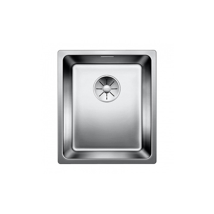 Zlewozmywak stalowy jednokomorowy Blanco Andano 180-IF 22x44 cm bez korka automatycznego, bez dodatków, stalowy - sanitbuy.pl