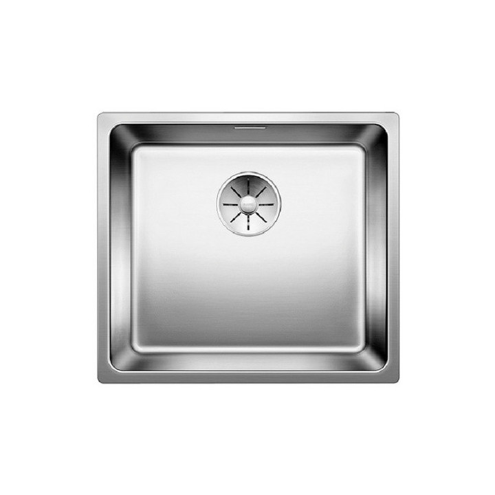 Zlewozmywak stalowy jednokomorowy Blanco Andano 450-U 49x44 cm podwieszany bez korka automatycznego, stalowy - sanitbuy.pl