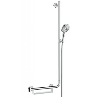 Zestaw prysznicowy Hansgrohe Raindance Select S 120 lewy, biały/chrom- sanitbuy.pl