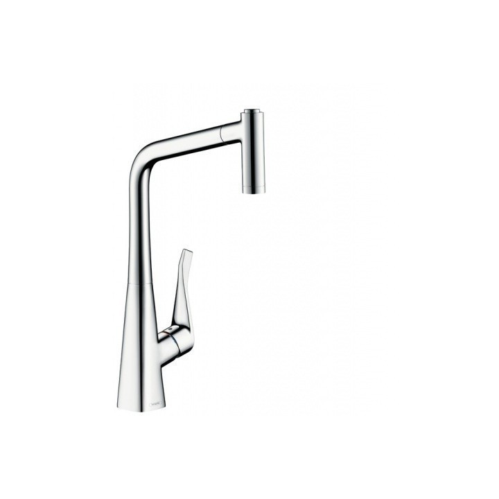 Bateria kuchenna Hansgrohe Metris 220 z wyciąganą wylewką DN15, chrom- sanitbuy.pl