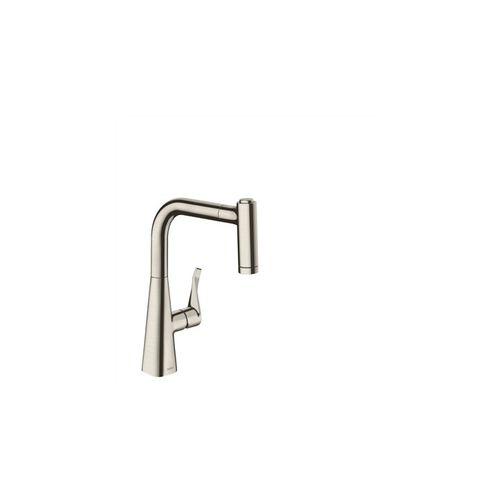 Bateria kuchenna Hansgrohe Metris 220 z wyciąganą wylewką DN15, chrom- sanitbuy.pl