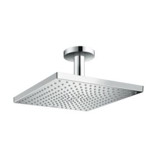 Deszczownica Hansgrohe Raindance E 30 cm kwadratowa z ramieniem sufitowym chrom - sanitbuy.pl