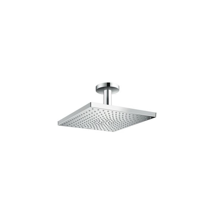 Deszczownica Hansgrohe Raindance E 30 cm kwadratowa z ramieniem sufitowym chrom - sanitbuy.pl