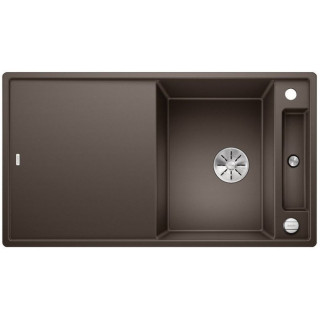 Zlew konglomeratowy + deska szaklana AXIA III 5 S Blanco Silgranit InFino 470x915 mm muszkat- sanitbuy.pl