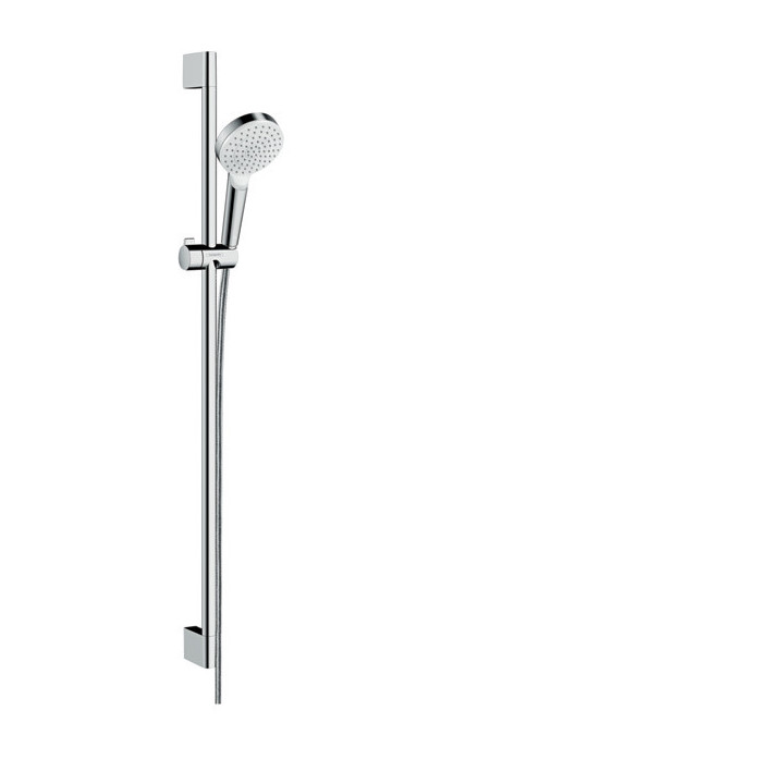 Zestaw prysznicowy Hansgrohe Crometta 1jet Unica 0,90m biały/chrom- sanitbuy.pl