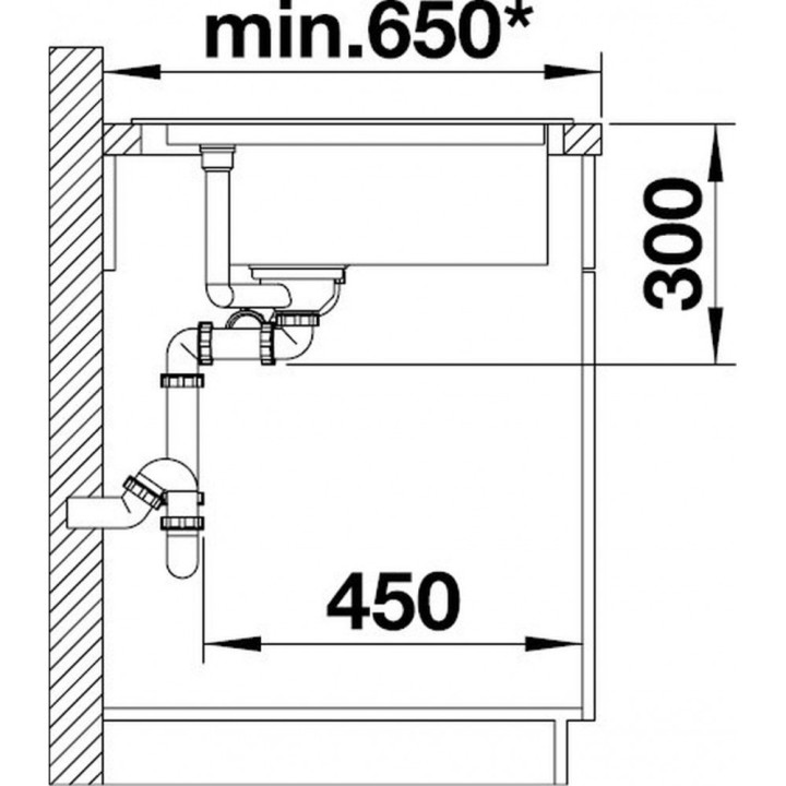 Zlew konglomeratowy + deska szklana AXIA III XL 6 S Blanco Silgranit prawa komora 1000x470mm kawowy- sanitbuy.pl