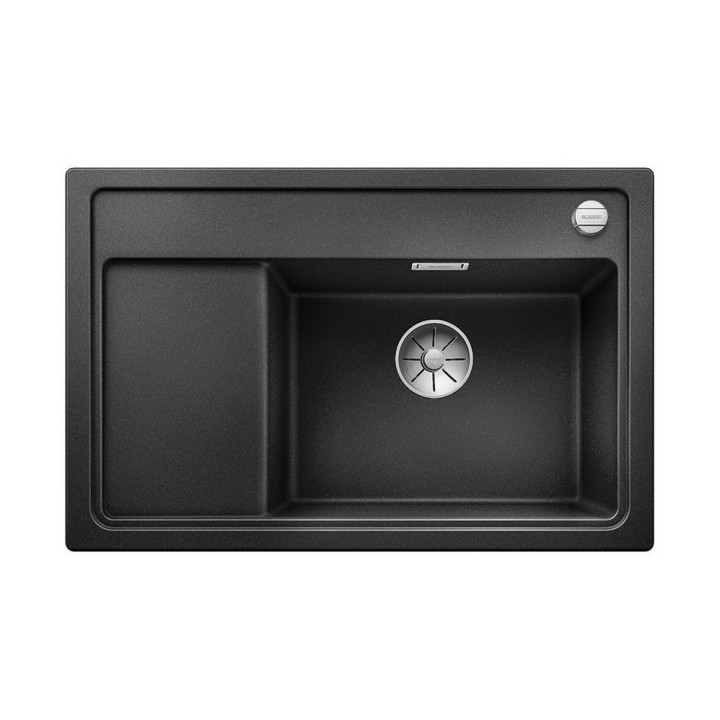 Zlew konglomeratowy ZENAR XL 6 S InFino Blanco Silgranit 780x510mm komora lewa z korkiem kawowy- sanitbuy.pl