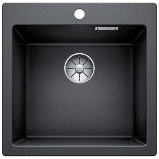 Zlew konglomeratowy COLLECTIS 6 S InFino Blanco Silgranit 1000x510mm komora prawa z korkiem kawowy- sanitbuy.pl