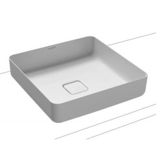 Umywalka Kaldewei Miena nablatowa stal 40x40cm, biała- sanitbuy.pl