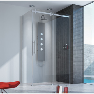 Sanplast Altus kabina narożna KND2/ALTIIa-90x110-120 z drzwiami przesuwnymi - sanitbuy.pl