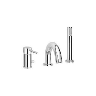 Bateria wannowa termostatyczna Paffoni Light czarny nikiel mat- sanitbuy.pl