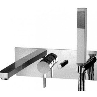 Bateria wannowa Paffoni Rock podtynkowa zespolona, chrom- sanitbuy.pl