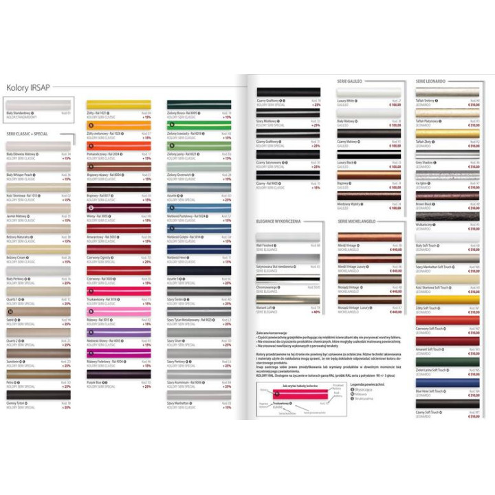 Grzejnik Irsap Tesi 2 Chrom 180,2x38,4 cm - chrom- sanitbuy.pl