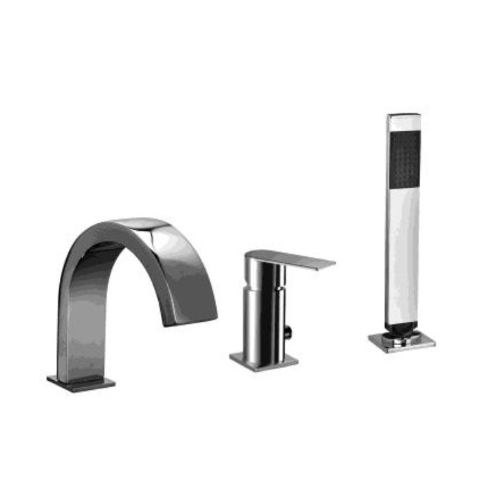 Bateria wannowa Paffoni Tango 3-otworowa, chrom- sanitbuy.pl