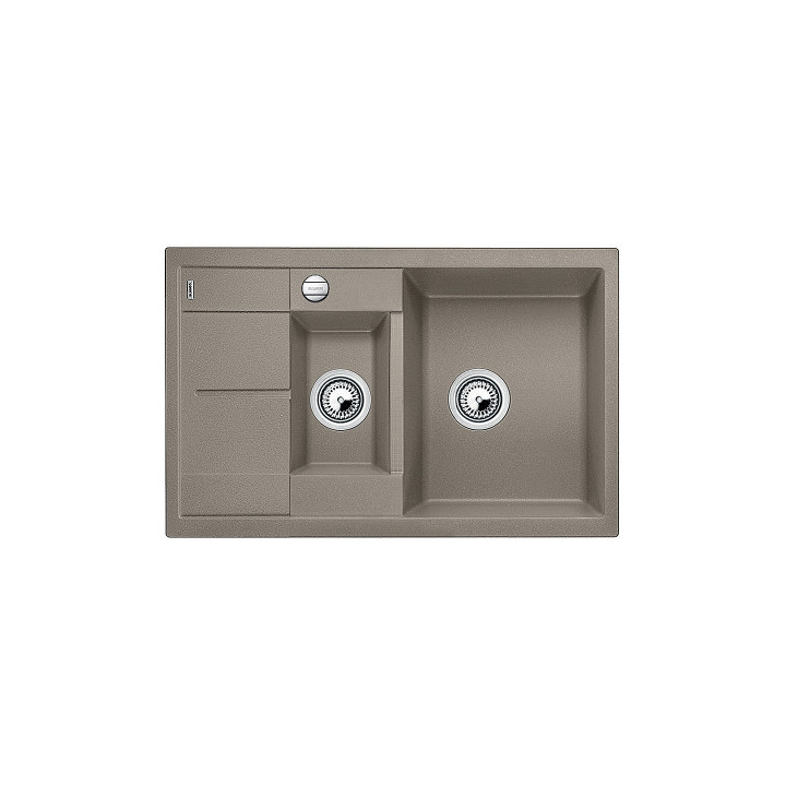 Zlewozmywak Do zabudowy 78x50 cm Blanco METRA 6 S Compact, szampan- sanitbuy.pl