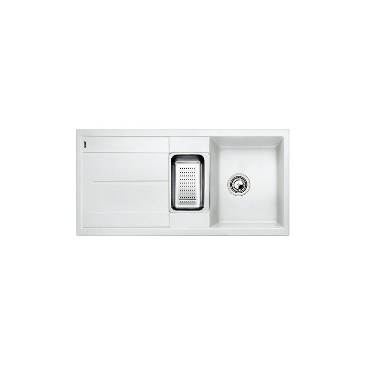 Zlewozmywak Do zabudowy 100x50 cm Blanco METRA 6 S, bez akcesoriów, perłowoszary- sanitbuy.pl