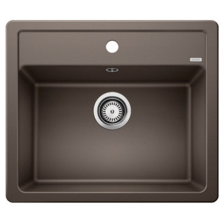 Blanco Legra 6 Siligranit zlewozmywak do zabudowy 58,5x50cm bez korka automatycznego,  szampan- sanitbuy.pl