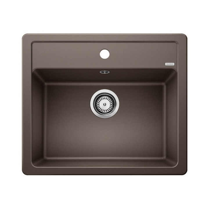 Blanco Legra 6 Siligranit zlewozmywak do zabudowy 58,5x50cm bez korka automatycznego,  szampan- sanitbuy.pl