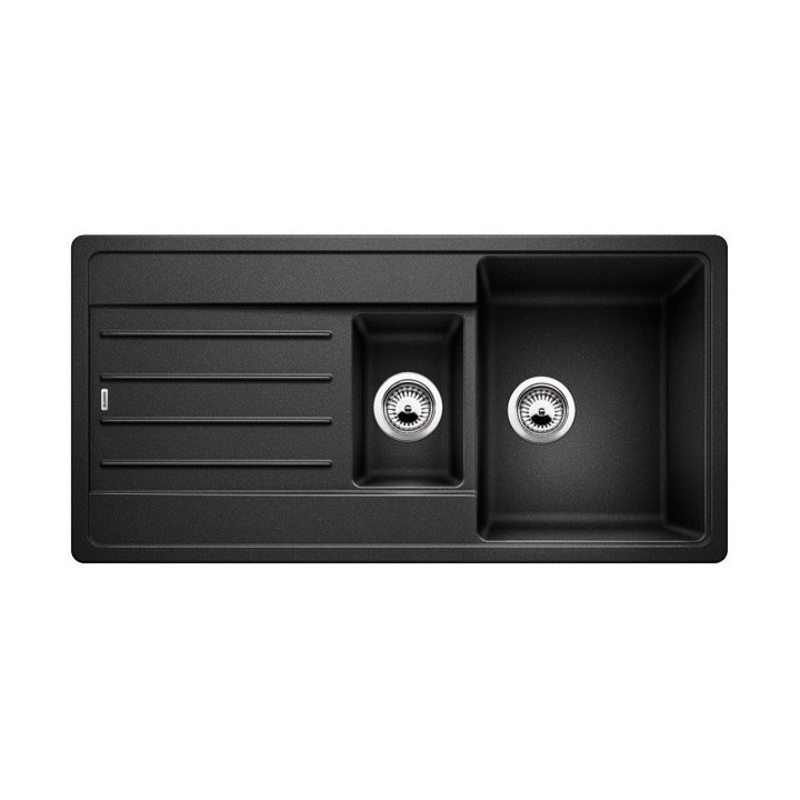 Zlewozmywak Blanco Legra 6S Compact, wpuszczany w blat, z ociekaczem, antracyt- sanitbuy.pl