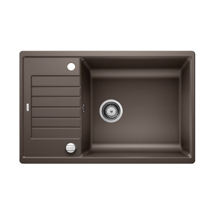 Zlewozmywak granitowy BLANCO ZIA XL 6 S Compact SILGRANIT PURADUR2 + korek automatyczny, muszkat- sanitbuy.pl