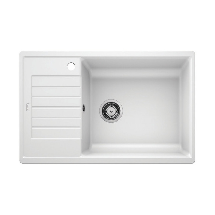 Zlewozmywak granitowy BLANCO ZIA XL 6 S Compact SILGRANIT PURADUR2 bez korka automatycznego, perłowoszary- sanitbuy.pl